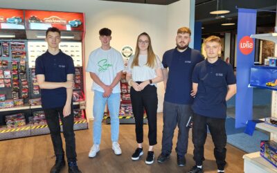 Five apprentices start their professional training at decor metall